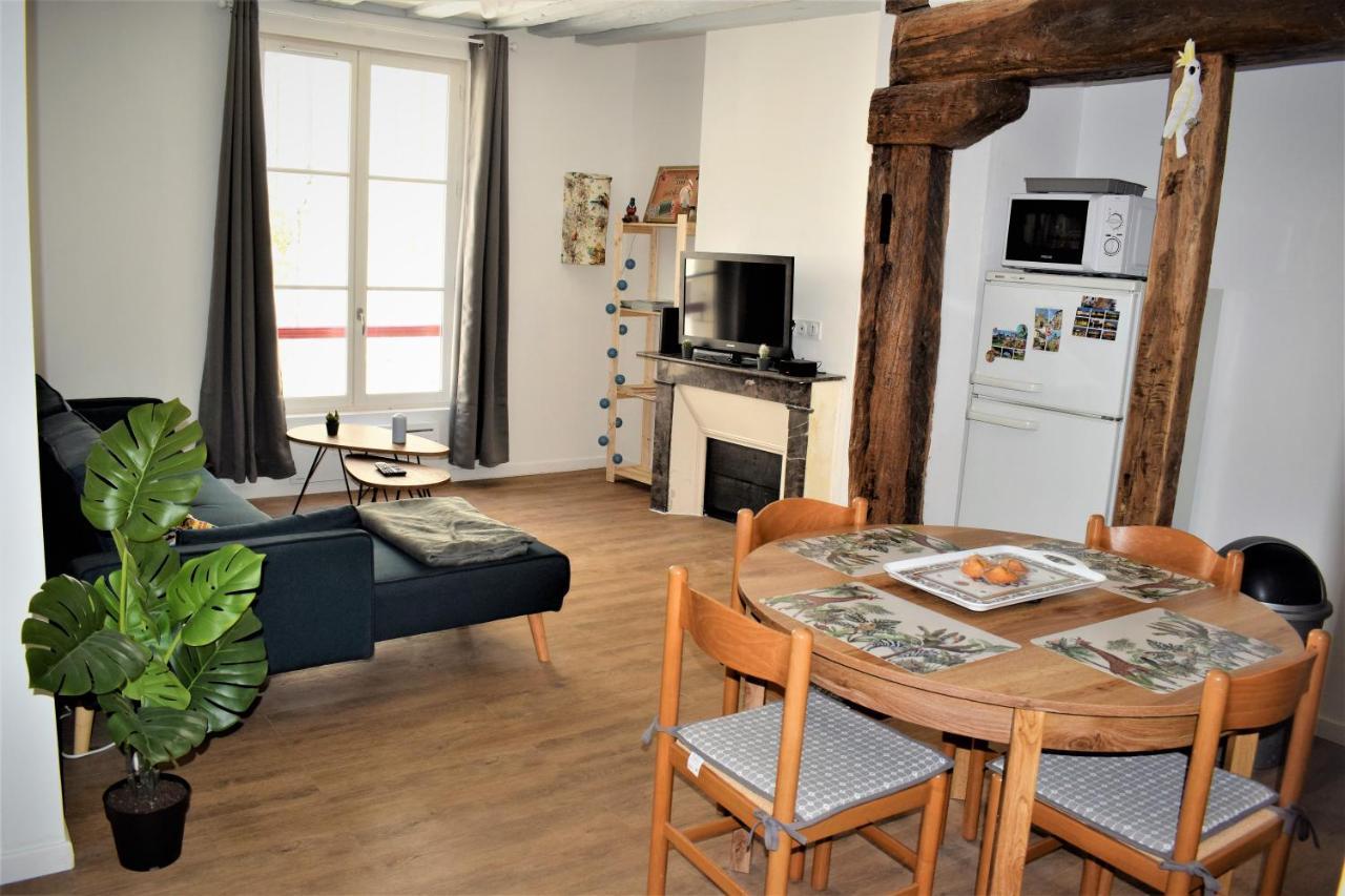 Gite Le Nid Des Zoo Zio, 5Mn Beauval, Appartement Terrasse Centre-Ville Saint-Aignan  Bagian luar foto